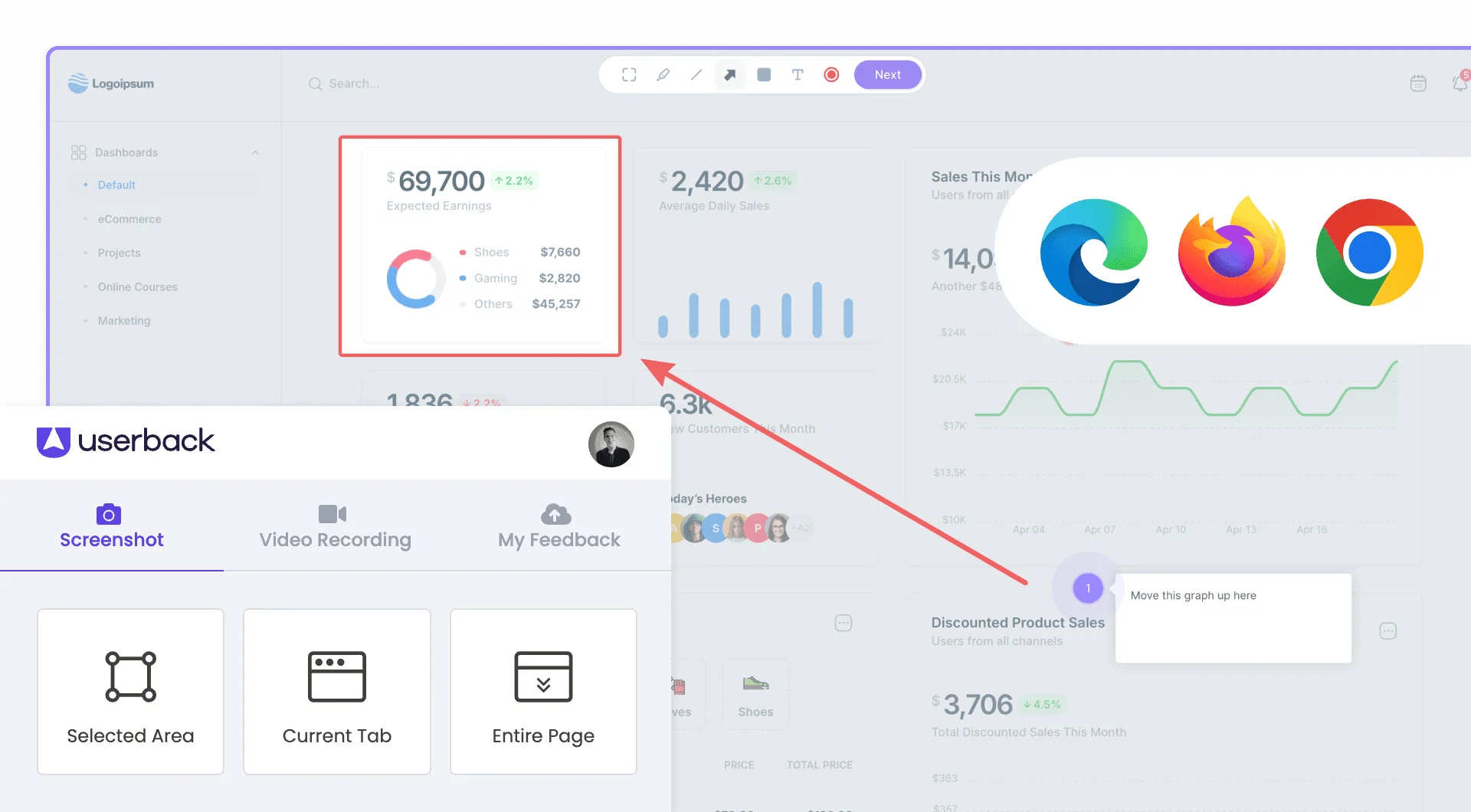 Lightning fast QA and internal bug reports
