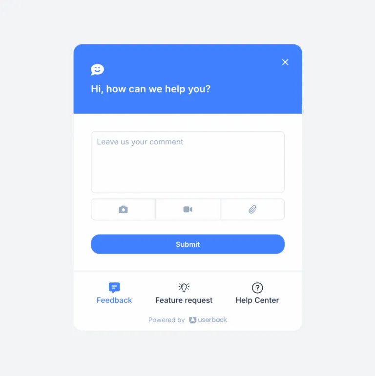 Feedback and Support Template