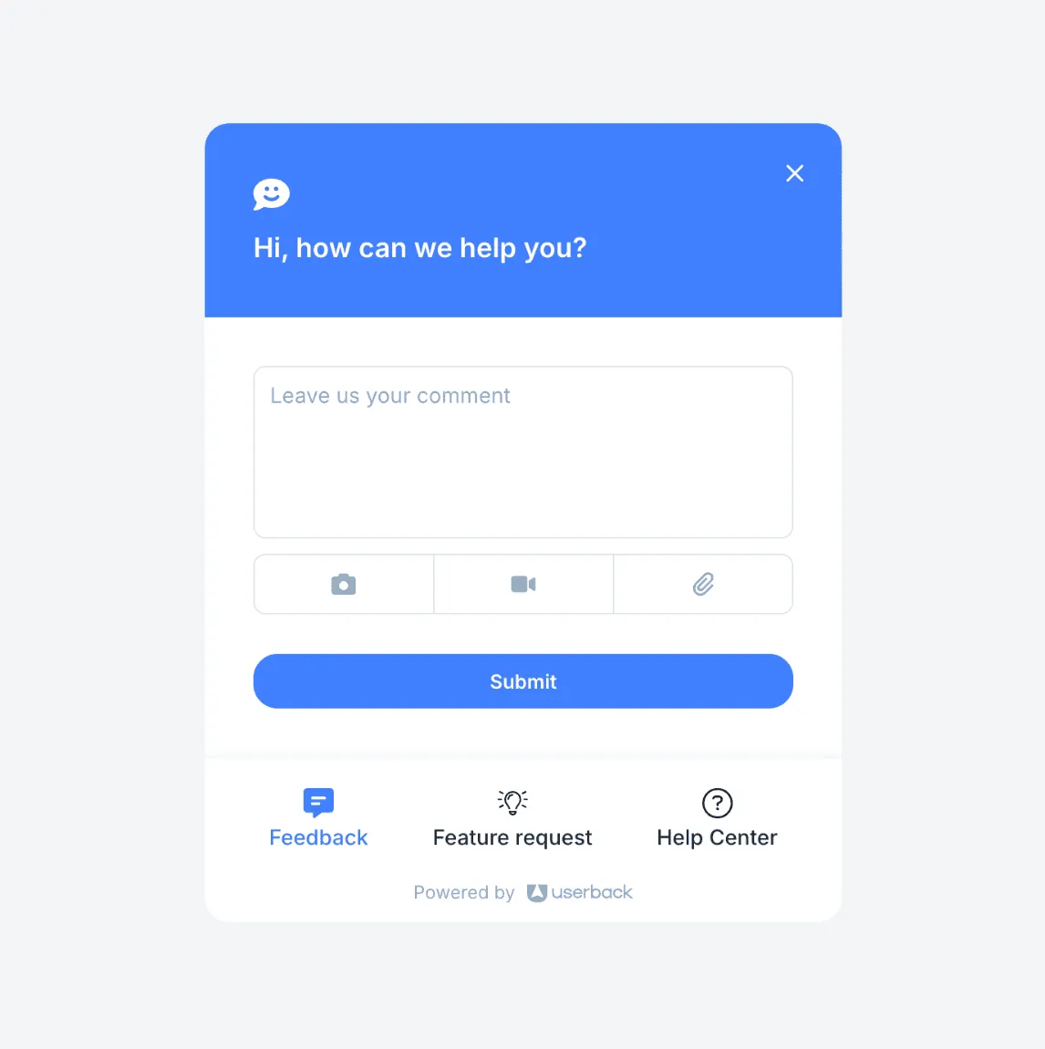 Feedback and Support Template