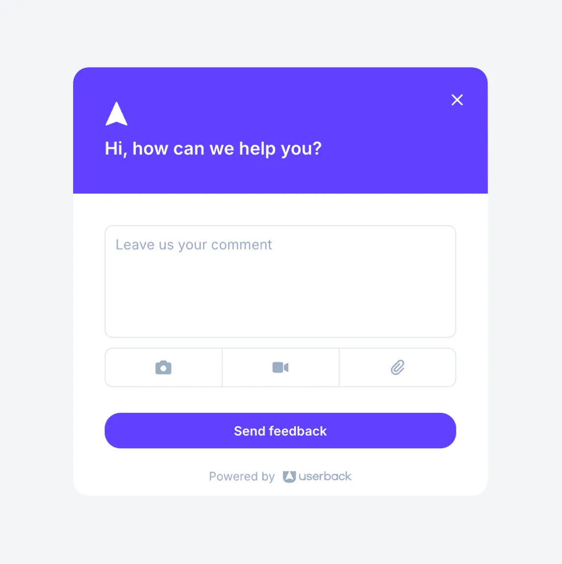 Quick User Feedback Template