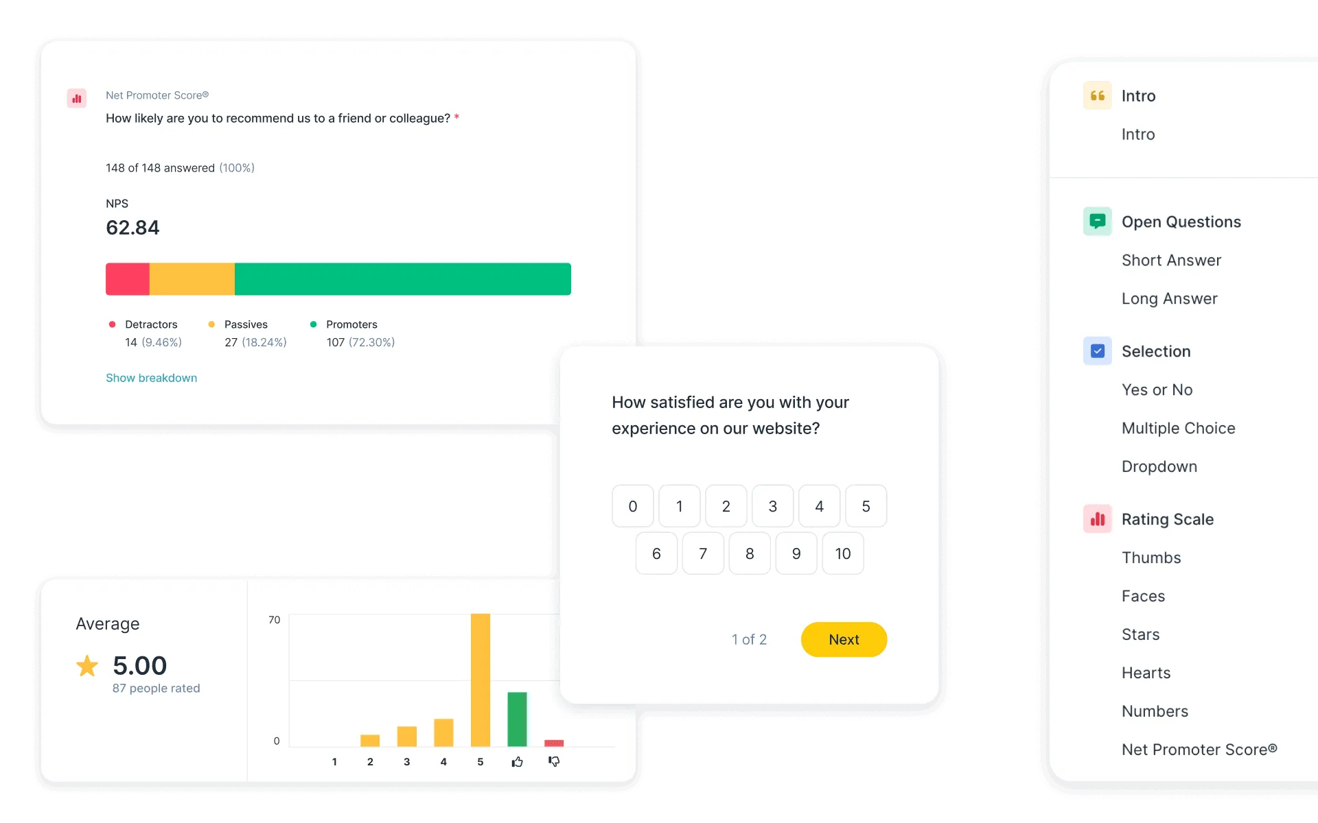 Understand user sentiment hero