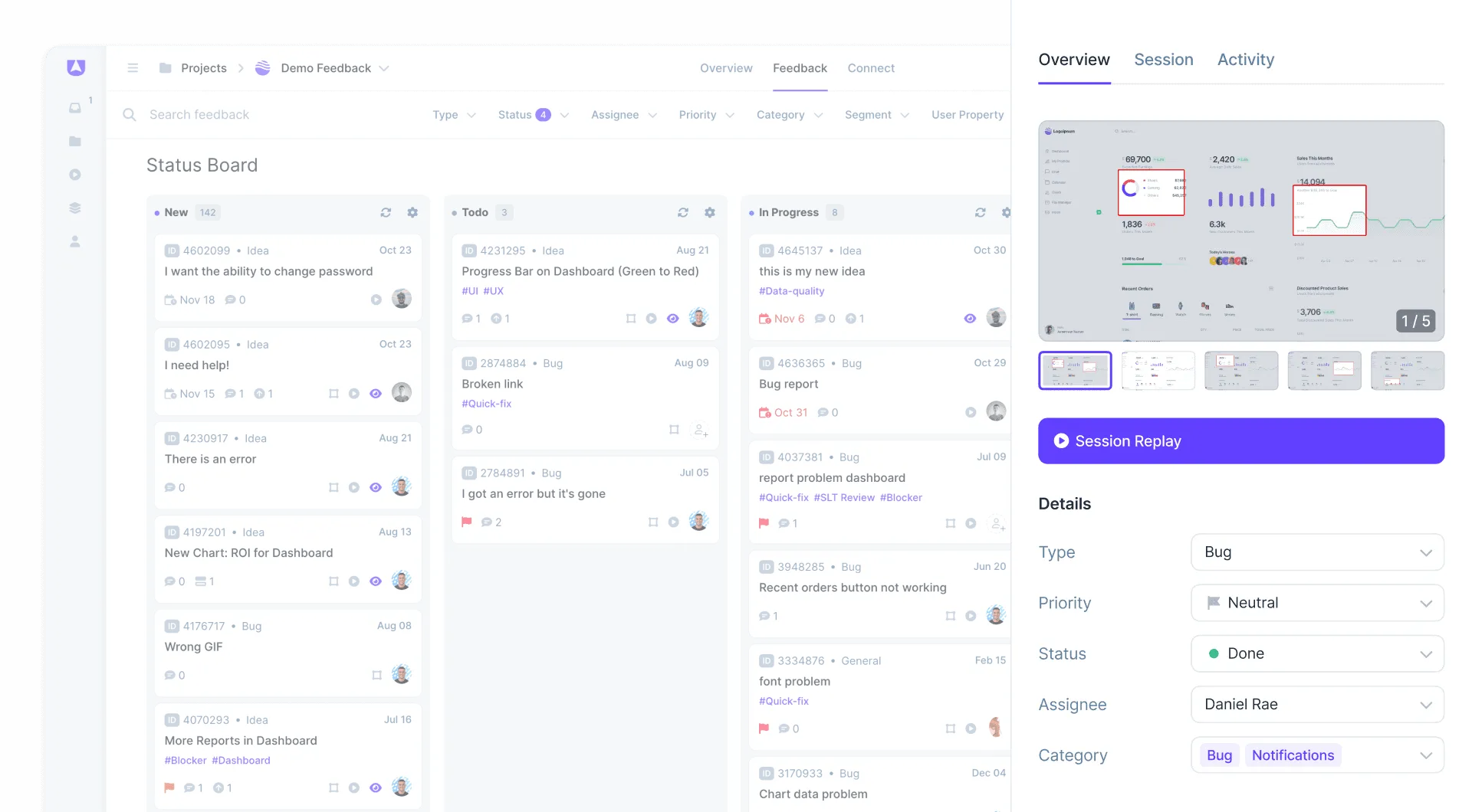 Bring everything together.