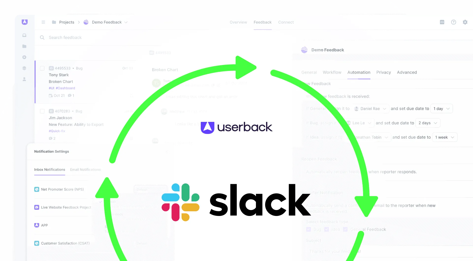 Stop losing feedback in Slack