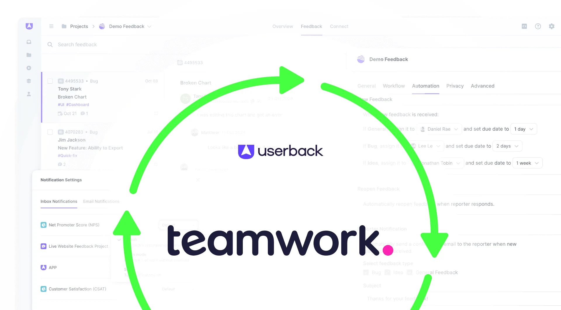 Seamlessly manage tasks in Teamwork