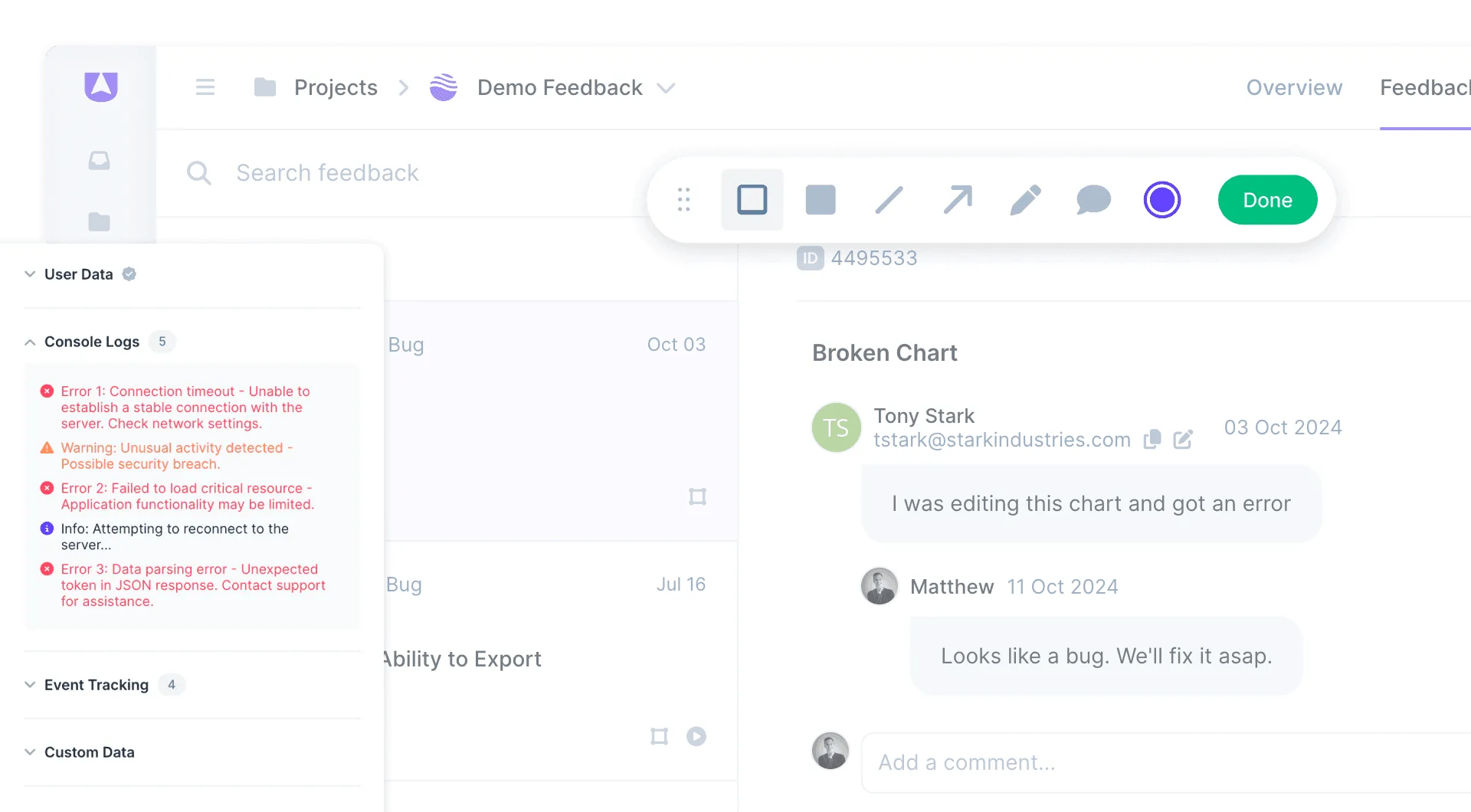 Userback video feedback for easy Software QA