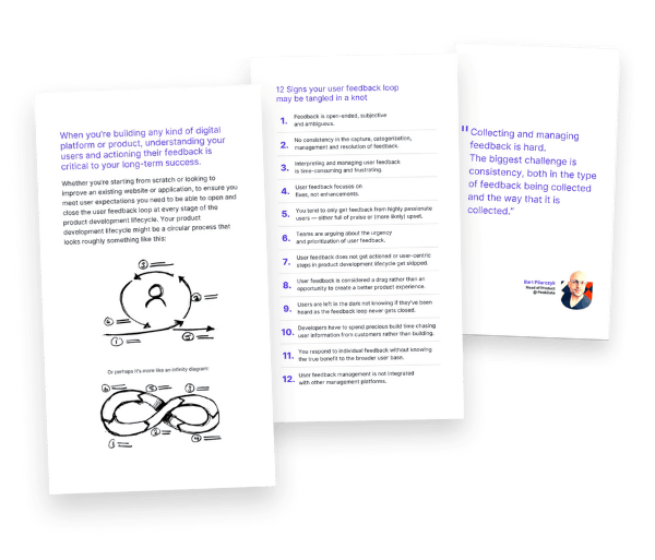 Pages from Untangle the User Feedback Knot
