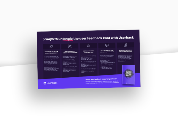 5 ways to untangle the user feedback knot with Userback
