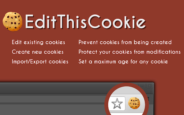 EditThisCookie logo with tool abilities