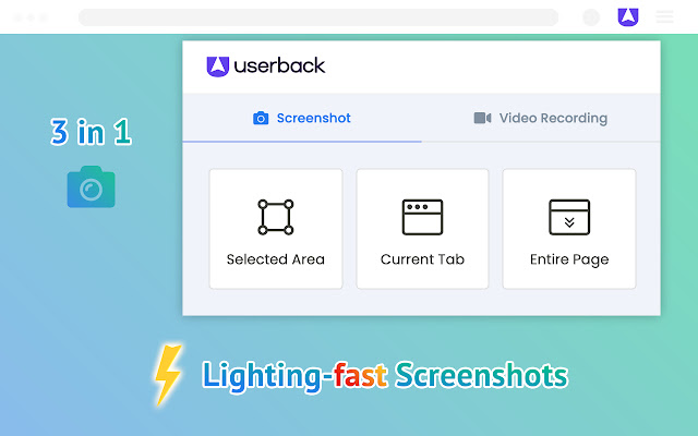 Userback screenshot tool