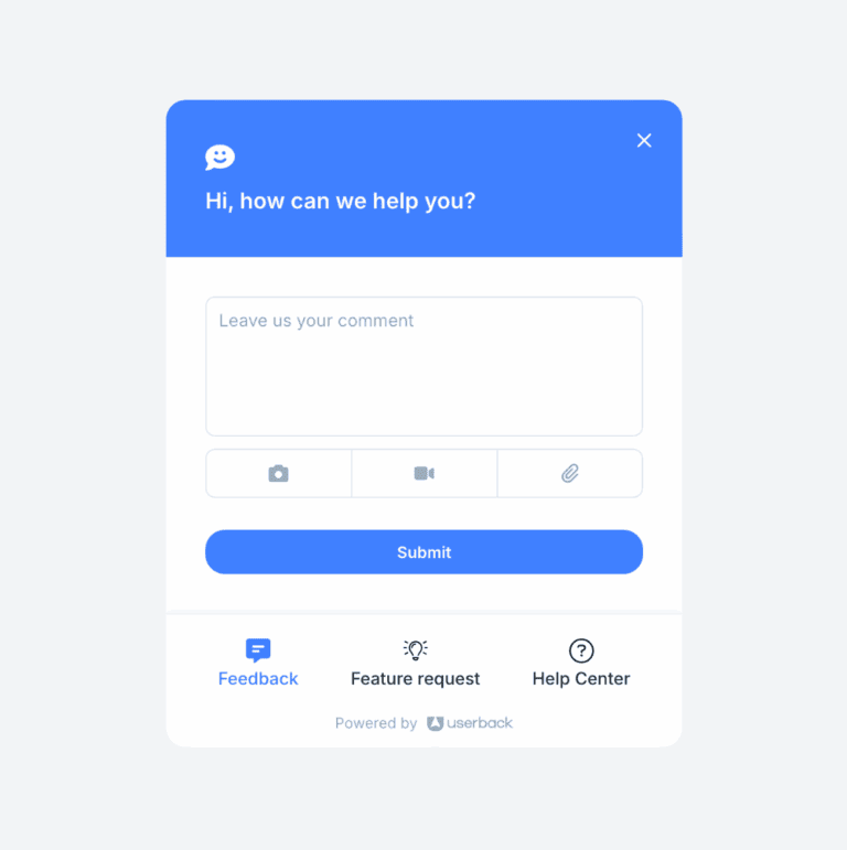 Feedback and Support