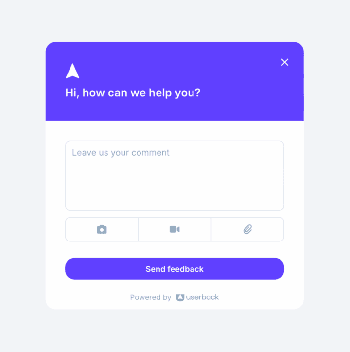 Quick User Feedback Template