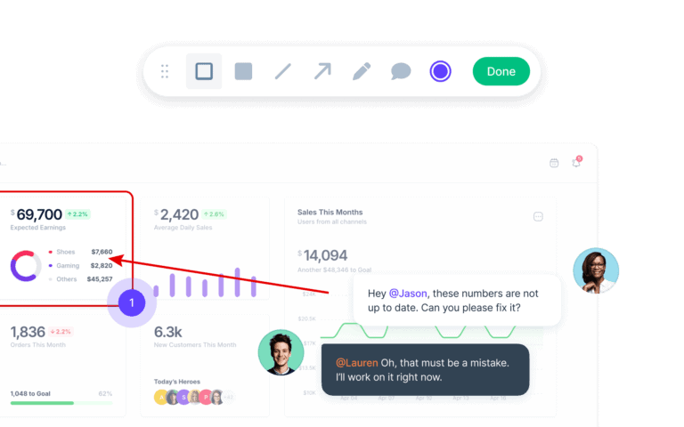 Userback screen annotation hero
