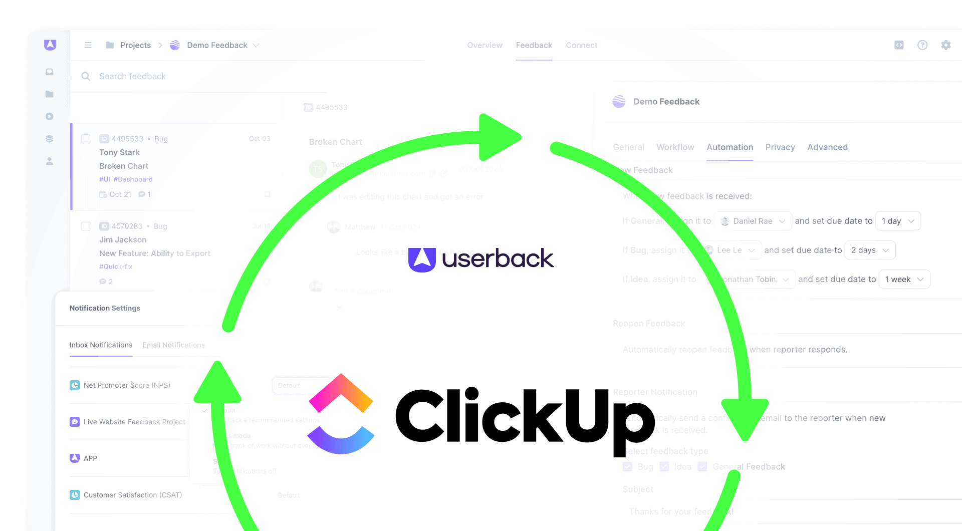 Seamlessly manage tasks in ClickUp