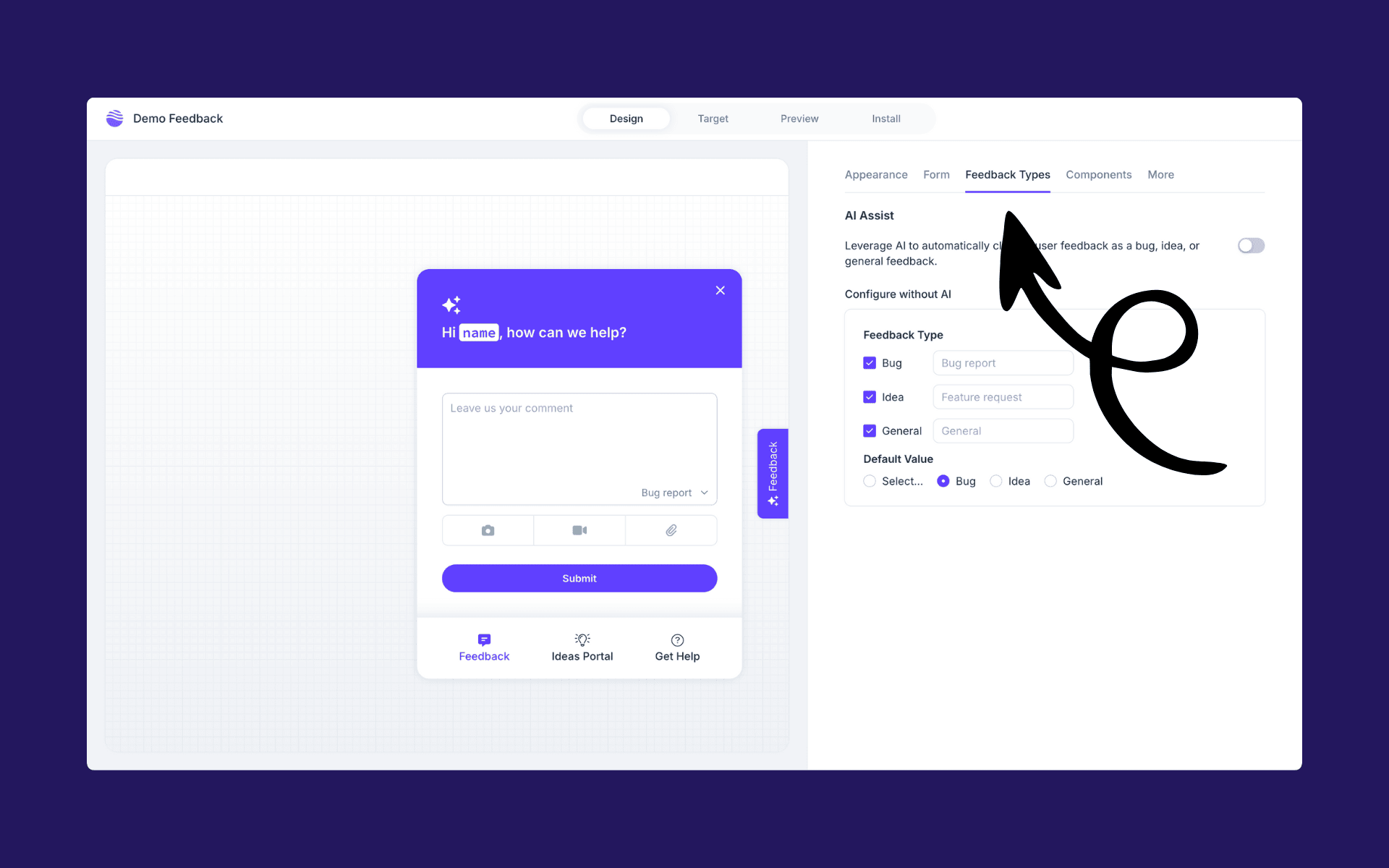 Next-Gen Feedback Widget