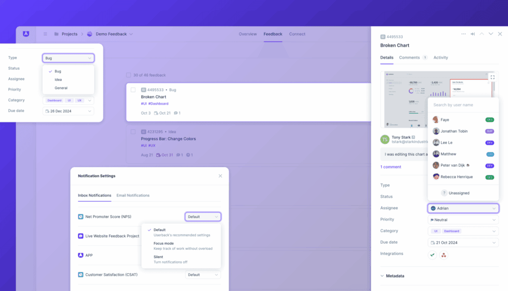 Feedback Collaboration
